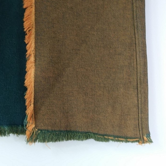 Private Circle Denim Fringe Jean Skirt 9 Junior - Picture 7 of 16